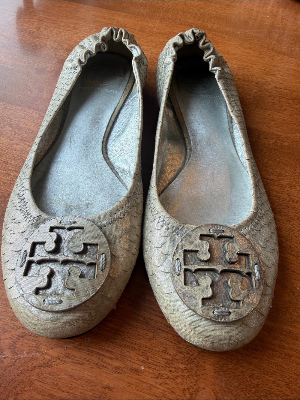 Tory Burch python flats - Picture 10 of 10